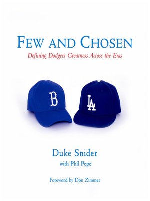 cover image of Few and Chosen Dodgers